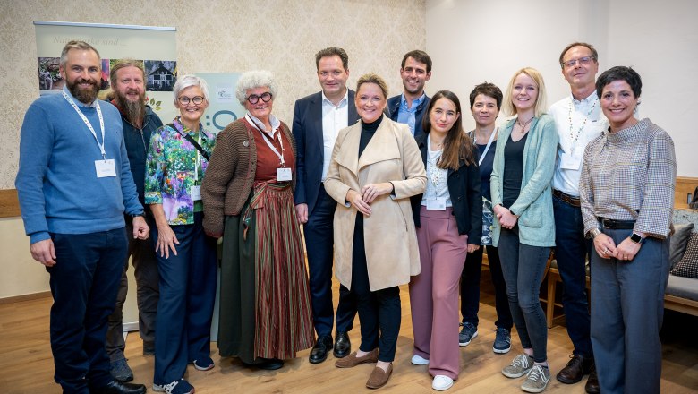 Kolleginnen und Kollegen aus den Naturparke NÖ, © NLK Pfeiffer Kolleginnen und Kollegen aus den Naturparke NÖ, © NLK Pfeiffer