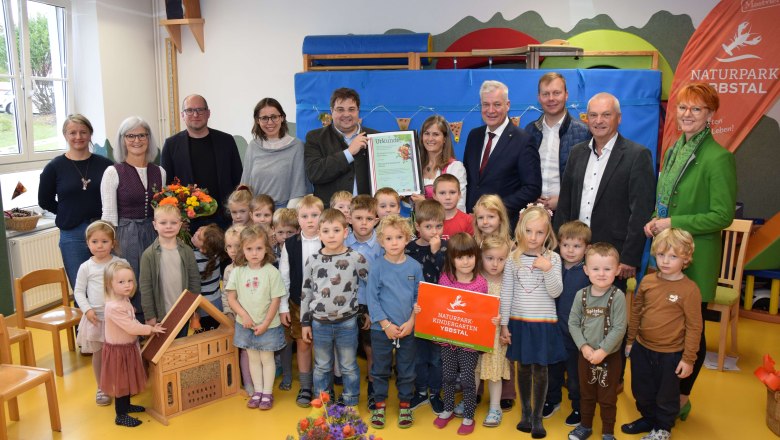 Unser neuer Naturpark-Kindergarten, © Jürgen Waser_Gemeinde Allhartsberg Unser neuer Naturpark-Kindergarten, © Jürgen Waser_Gemeinde Allhartsberg