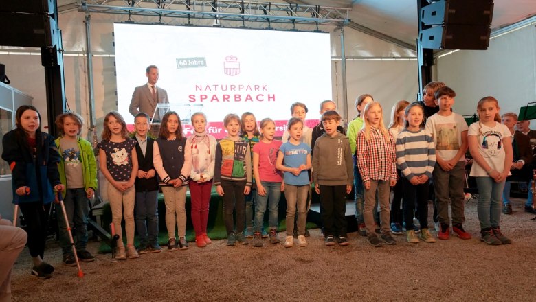 Die Naturpark-Schule mit dem Naturpark-Song, © Fotoatelier Prendinger