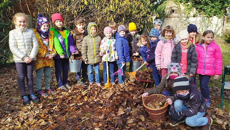 Kinder der Naturpark-Schule Sparbach , © VS Hinterbrühl