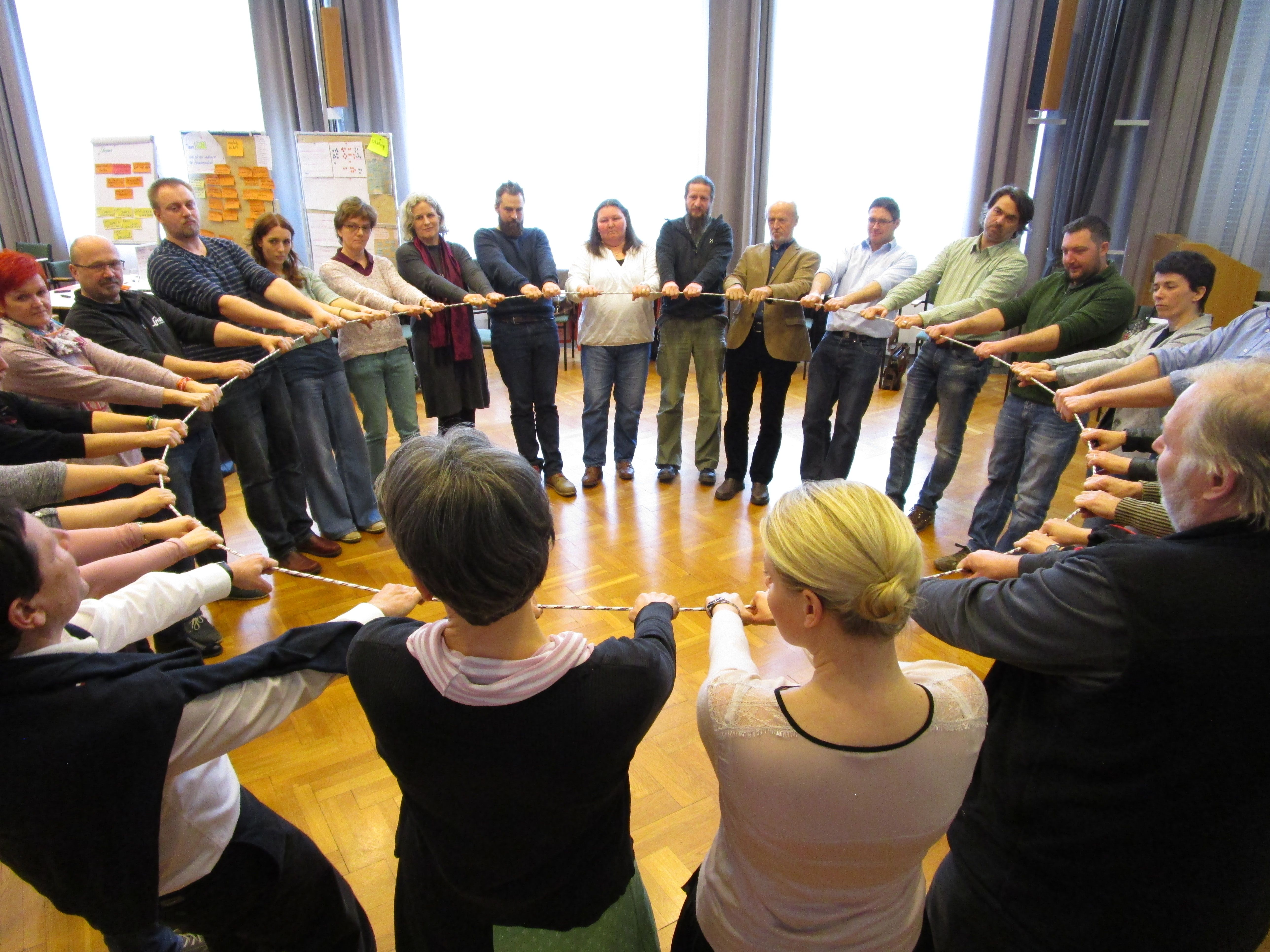 Gruppenfoto der Naturparke Niederösterreich