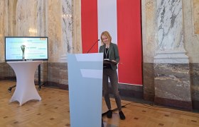 Angelika Ebhart beim Moordialogforum, © Naturpark Heidenreichsteiner Moor