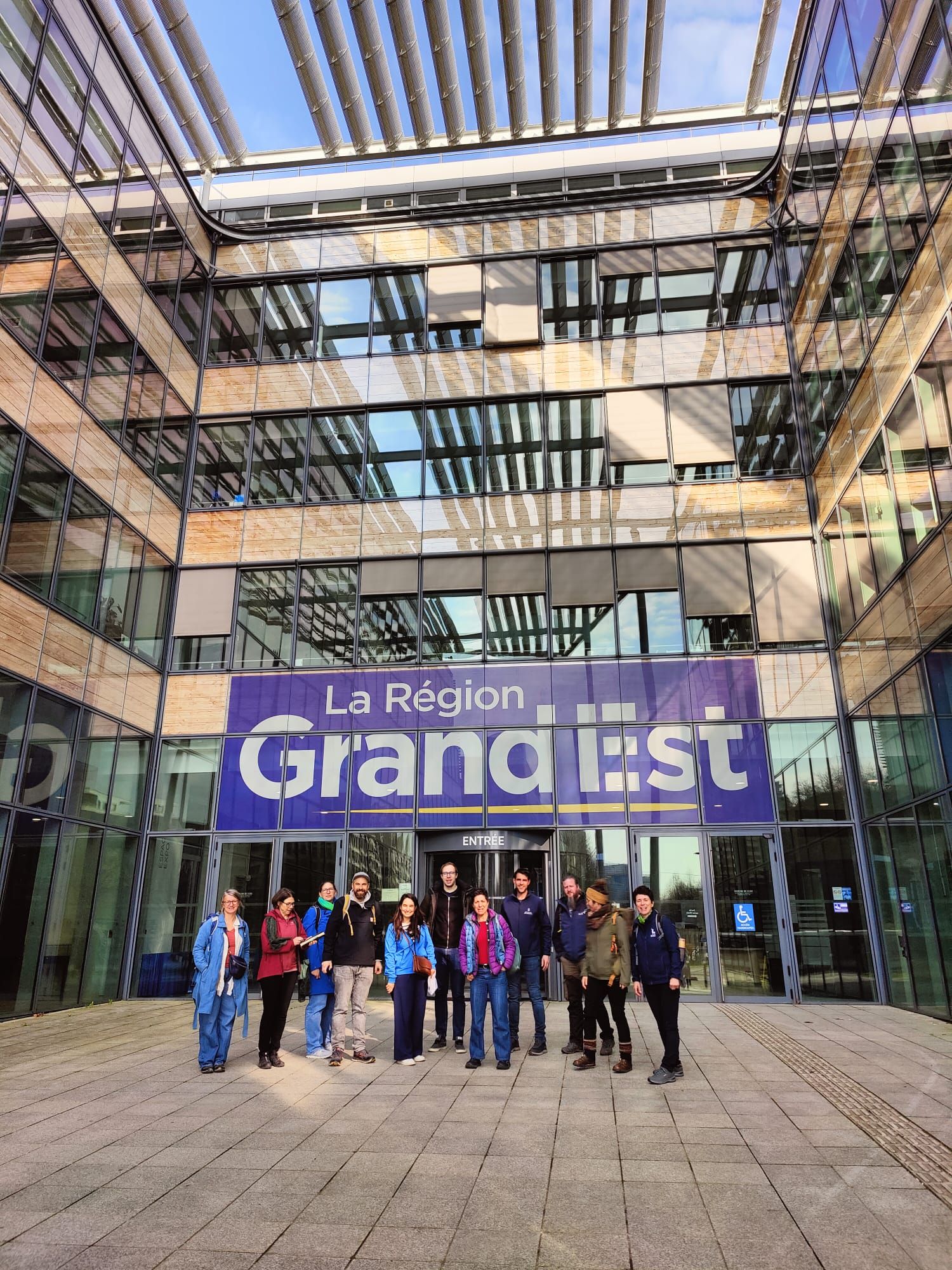Delegation der Naturparke Niederösterreich in der Region Grand L'Est in Strasbourg