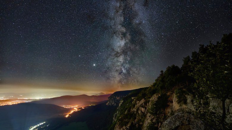 Milky Way at Hohe Wand Nature Park, © Günter Wittholm