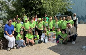 Die KlimabotschafterInnen der VS Hohe Wand, © Büro LR Rosenkranz