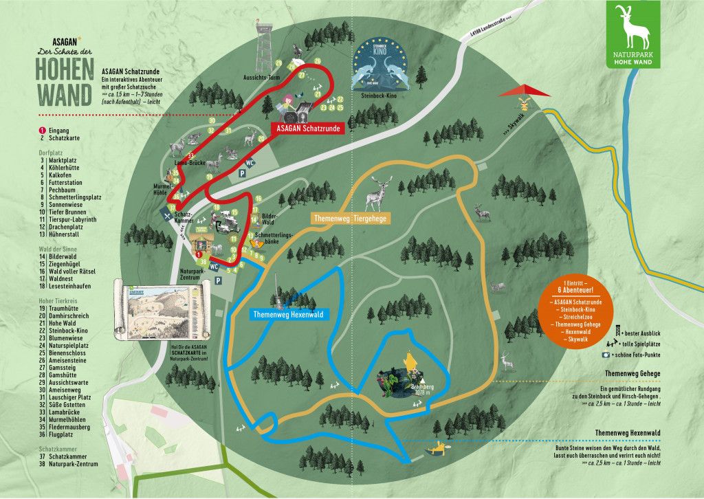 Schatzinsel Naturpark Hohe Wand 