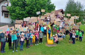 Klima-Demo in Mitterbach, © Naturpark Ötscher-Tormäuer