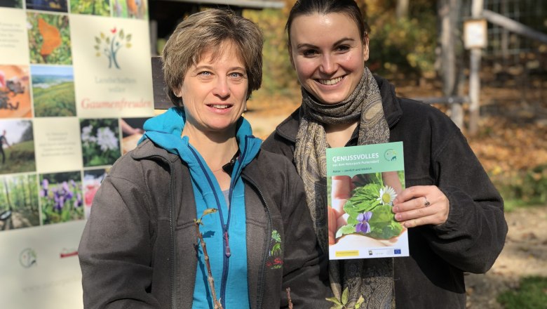 Gabriela Orosel &amp; Andrea Gruber, © Naturpark Purkersdorf