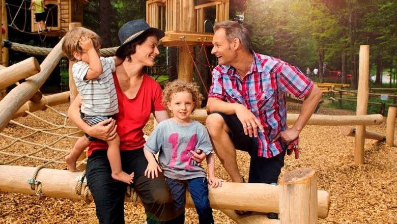 Generationen Spielplatz im Naturpark Hohe Wand, © Naturpark Hohe Wand