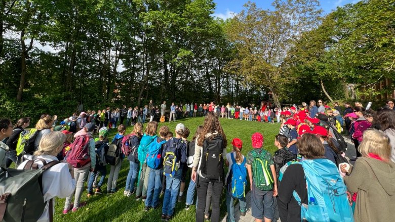 Begrüßung im Naturpark, © Naturpark Sparbach