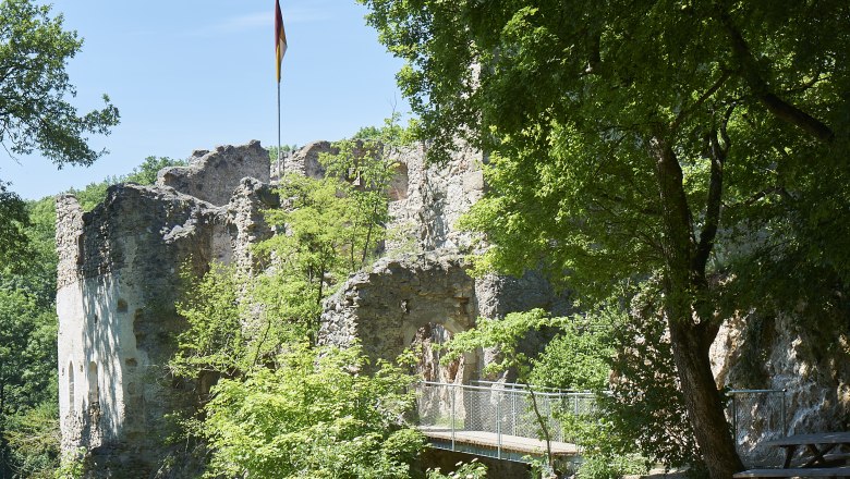 Ruine Johannstein, © Naturpark Sparbach/Fotoatelier Prendinger