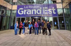 Delegation der Naturparke Niederösterreich in der Region Grand L'Est in Strasbourg