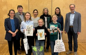 Die Gewinner in der Naturparkmittelschule Emmersdorf, © MS Emmersdorf