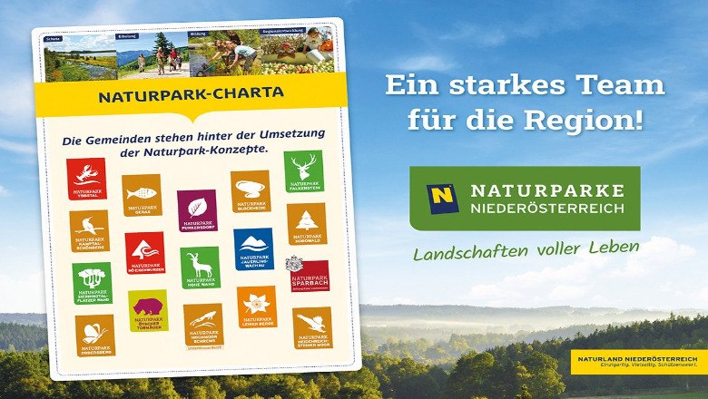 Naturpark-Charta - Ein starkes Team für eine starke Region!, © Message