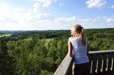 Der Naturpark Blockheide von oben, &copy; Naturparke Nieder&ouml;sterreich/POV