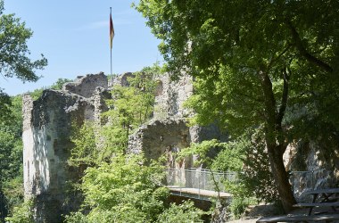 Ruine Johannstein, © Naturpark Sparbach/Fotoatelier Prendinger