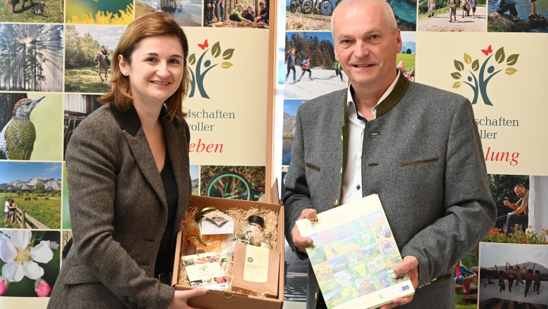 Pressekonferenz beim Naturpark-Gipfel, © VNÖ